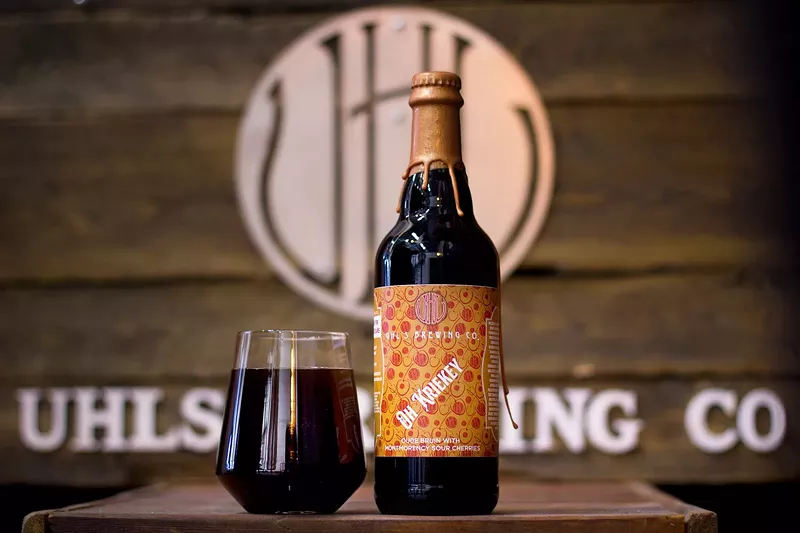 Image: Oh Kriekey from Uhl's Brewing Company.