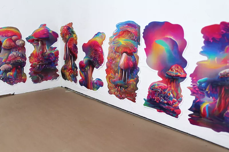 Image: mushroom art