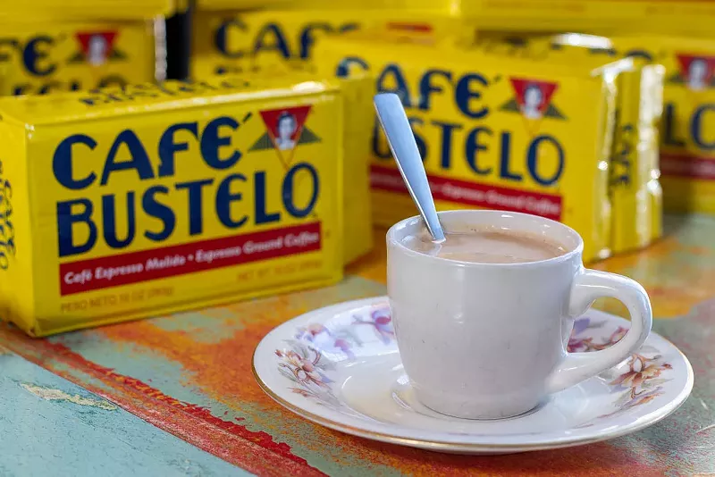 Image: coffee in a white cup