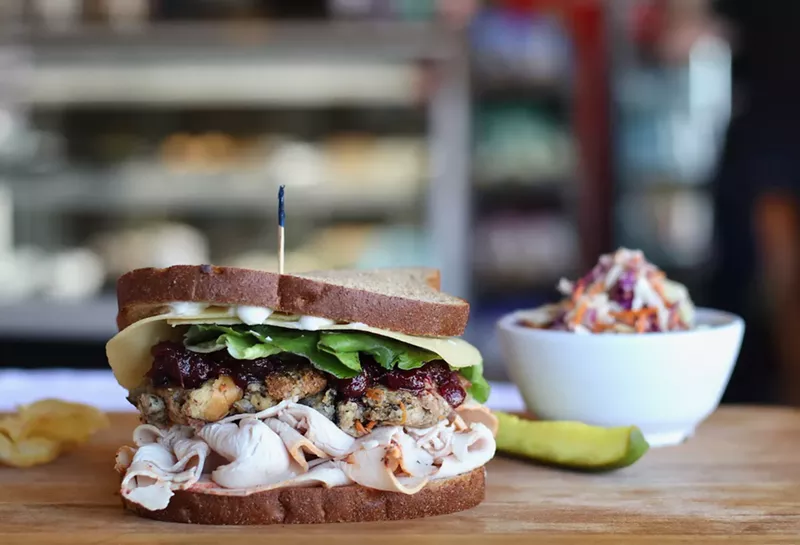 Image: a sandwich