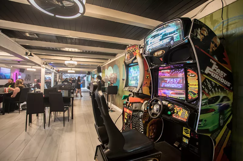 Image: Inside of Colorado's only cannabis bar.