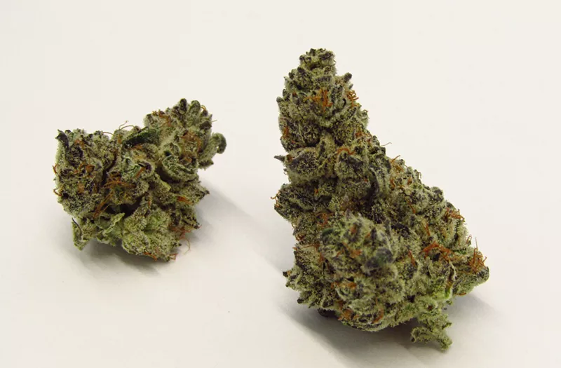 Image: Green cannabis nugs