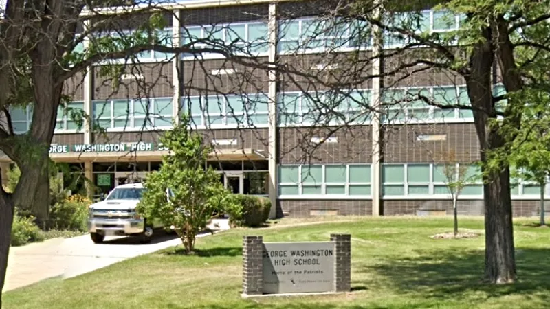 Image: George Washington High School is among the few Denver Public Schools facility to benefit from marijuana-tax money.