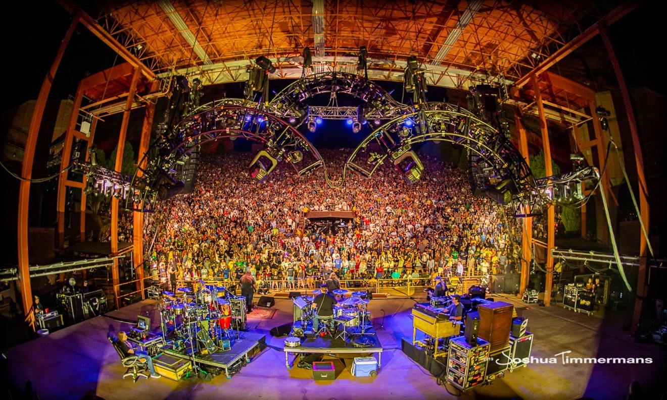 Widespread Panic at Red Rocks.