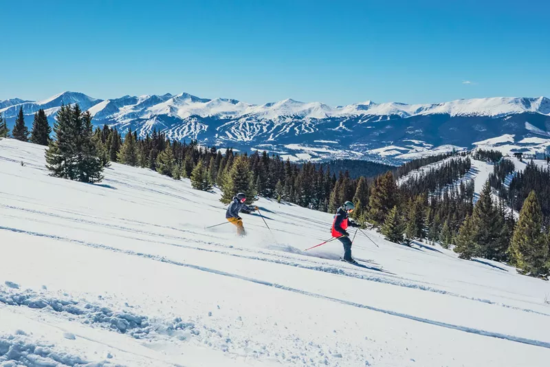 Image: Skiers at Keystone Resort
