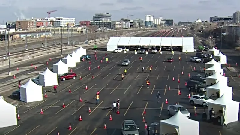 Image: Large-scale vaccination events like this one at Coors Field on January 30, 2021, have become a thing of the past.