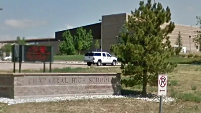 Image: Chaparral High School is one of many Douglas County institutions where classes have been canceled for February 3.