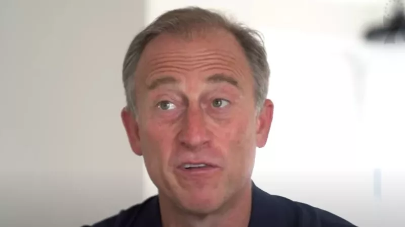 Image: Philadelphia 76ers managing partner Josh Harris as seen in a 2021 video discussing superstar Joel Embiid's contract extension.