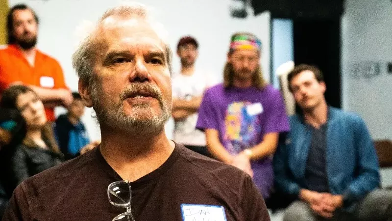 Image: a white man with a beard