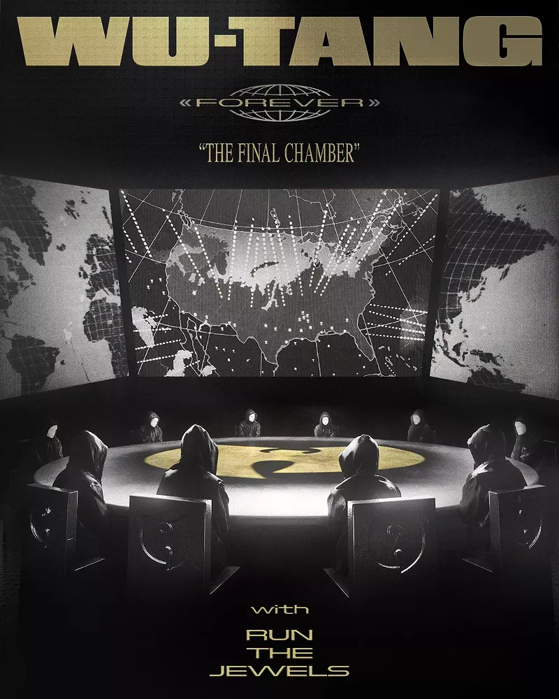 Image: Wu-Tang’s set will feature deep cuts as well as crowd-pleasing hits, and includes songs that have never been performed live before – and will never be performed live again after this tour.