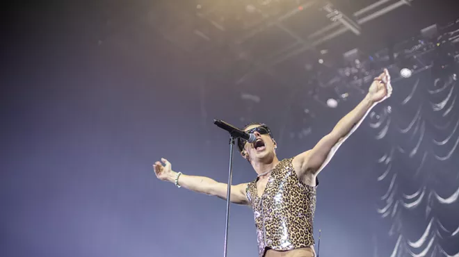 Yungblud performing at Mission Ballroom in Denver