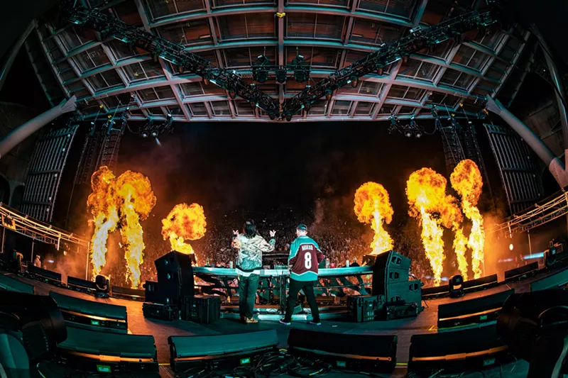 Image: Zeds Dead performs Deadrocks at Red Rocks Amphitheatre